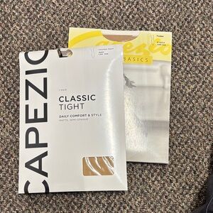 Capezio Footed Tights - Caramel